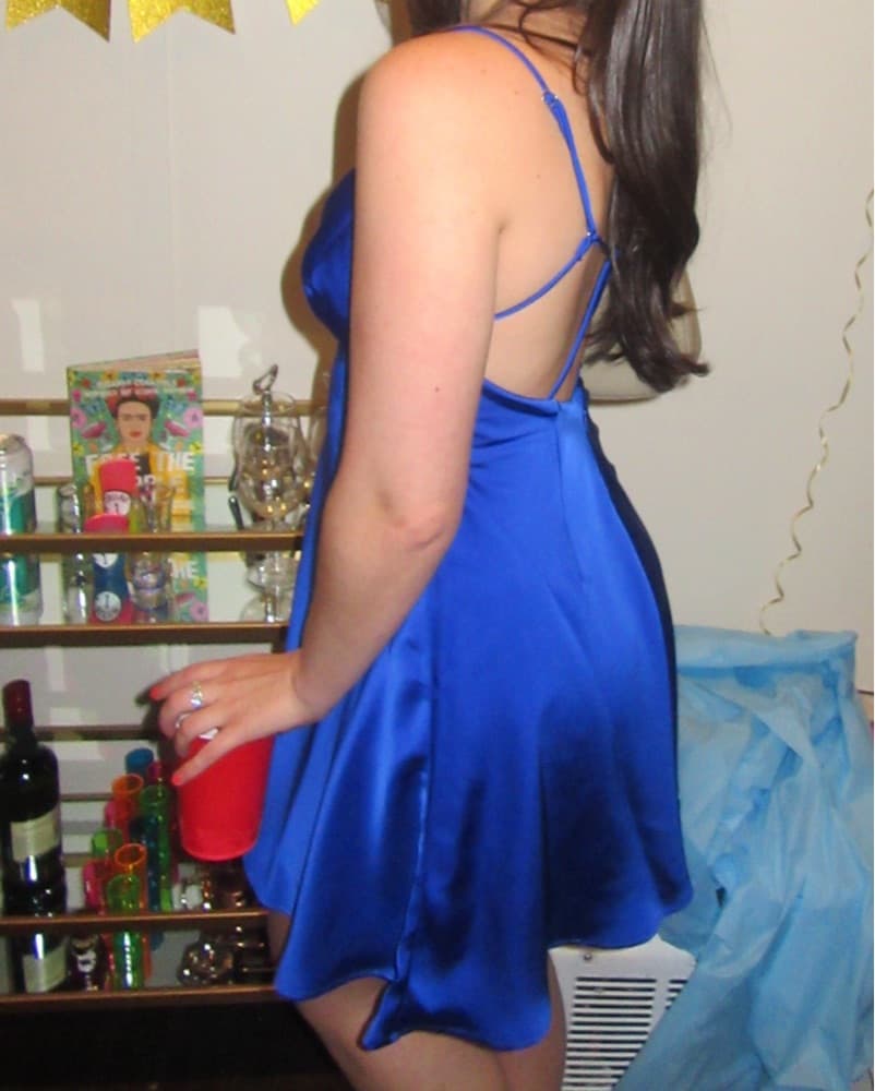 ASTR the Label Royal Blue Mini Dress - Image 2
