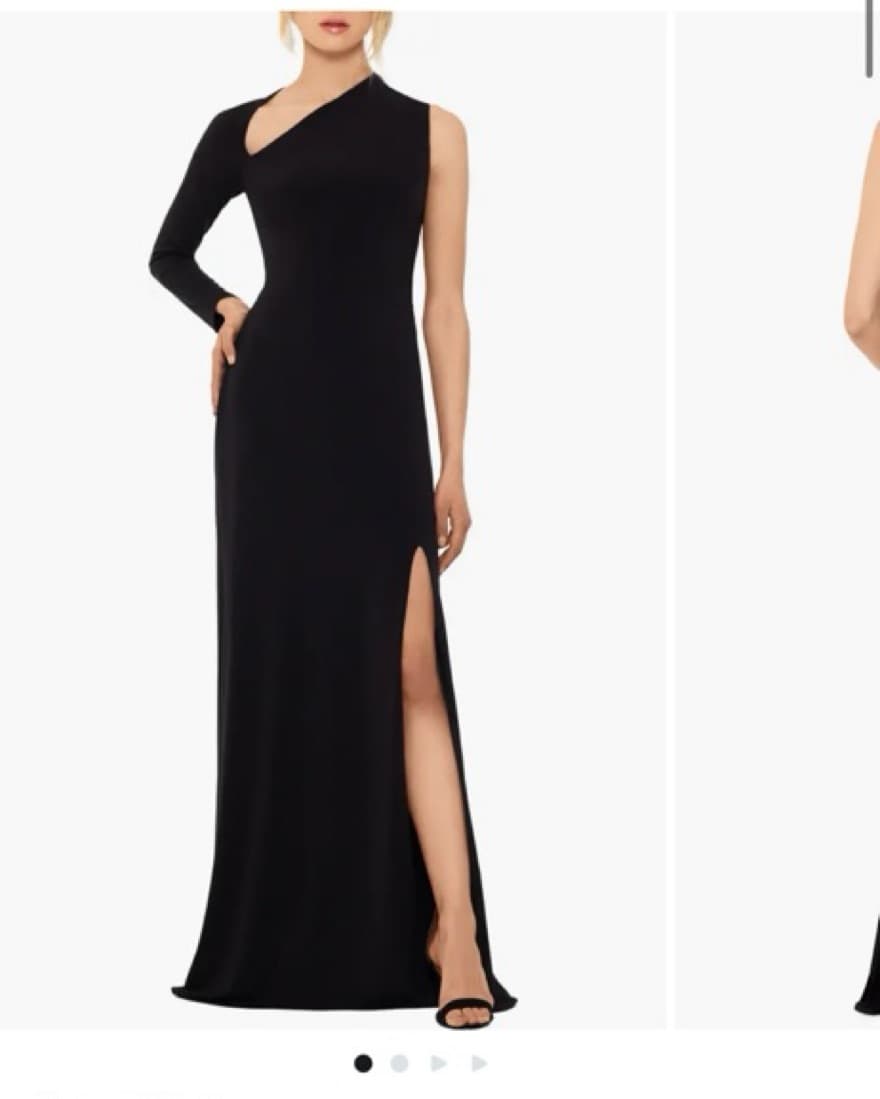 Betsy & Adam Asymmetric Single Long Slee - Image 1