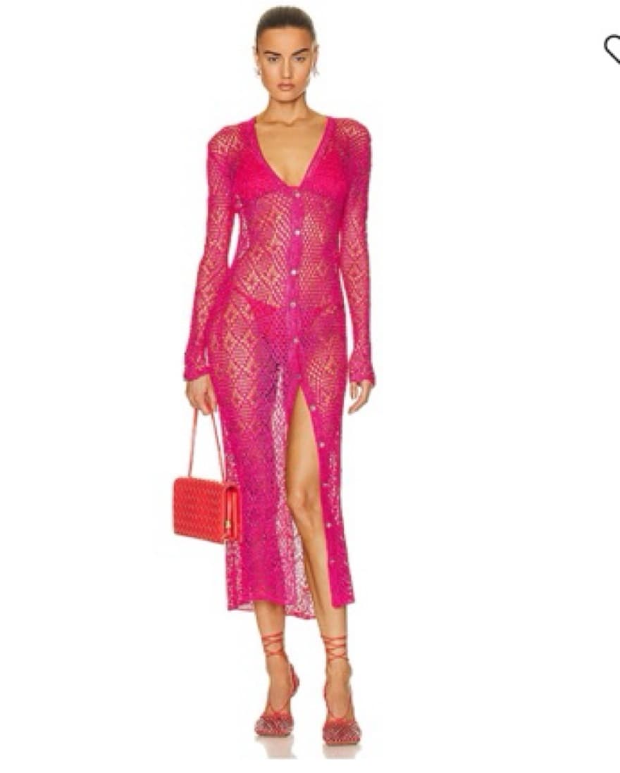 SER.O.YA Allison pink Cardigan  - Image 4