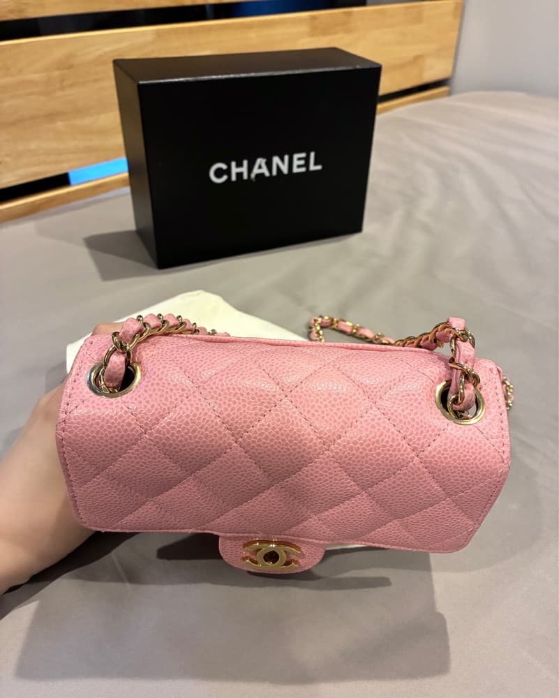 Rare 2004-2005 Chanel Sakura Pink Mini - Image 2