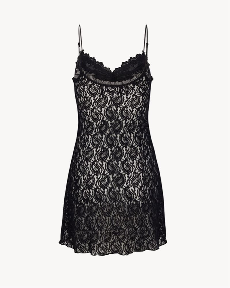 Lace Mini Dress - Image 2