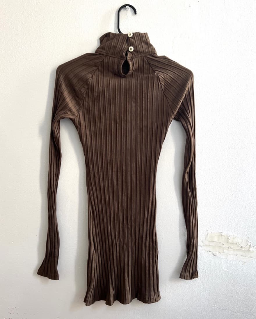 H:ours brown dress - Image 3