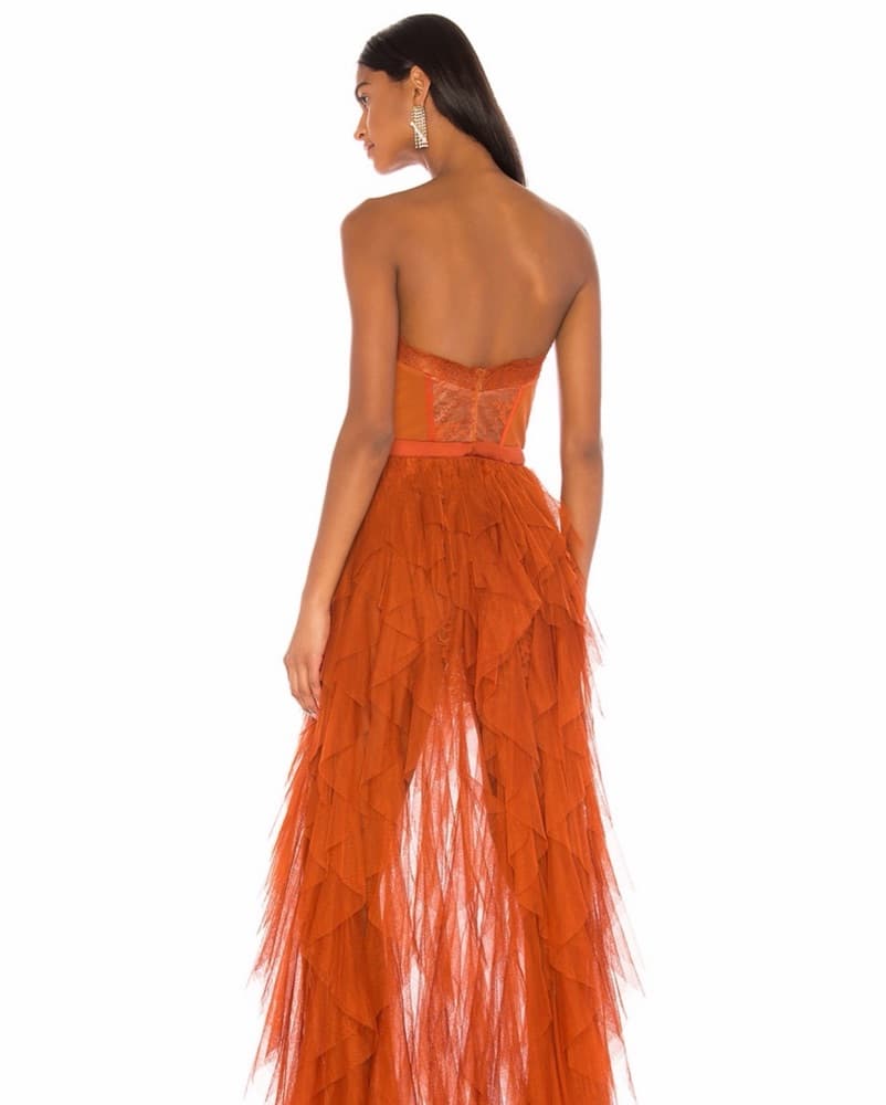 For Love & Lemons Bustier Gown - Image 4