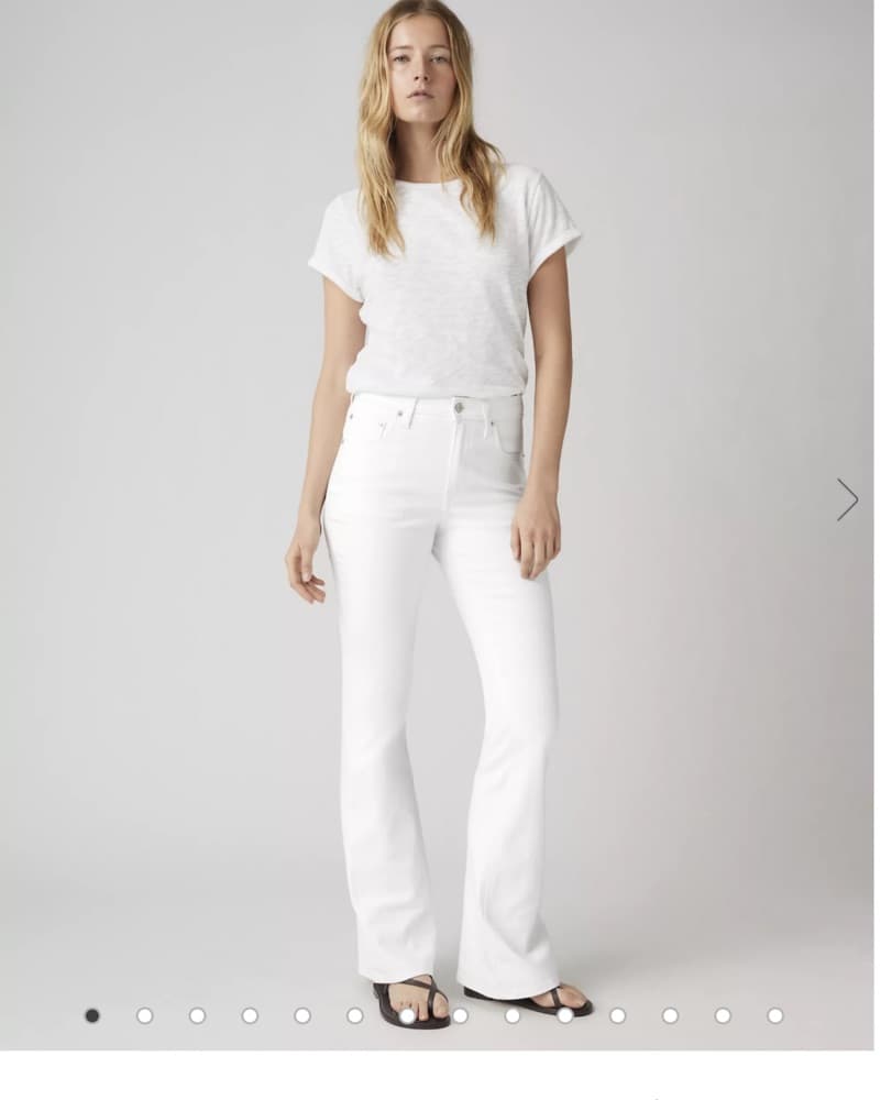 Levi’s 726 High Rise Flare Jeans - Image 1