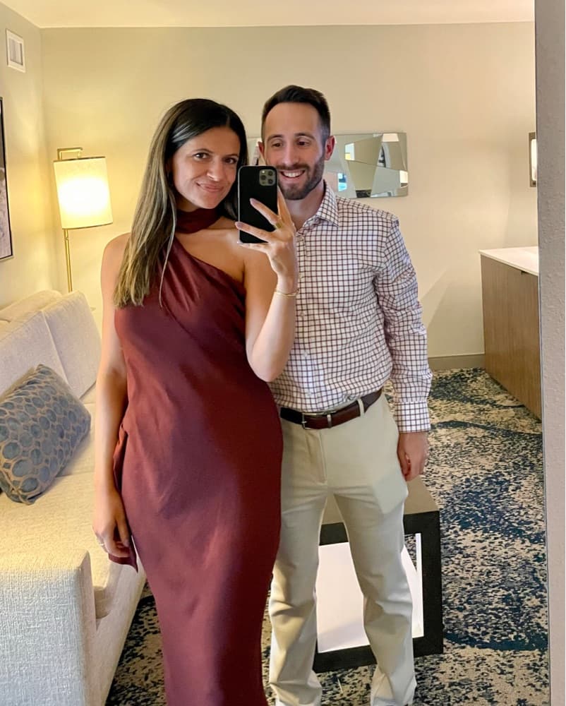 Scarf Midi Dress - Image 1