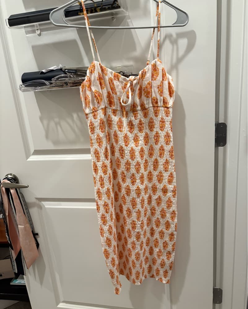 Vibrant Floral Midi Dress - Image 3