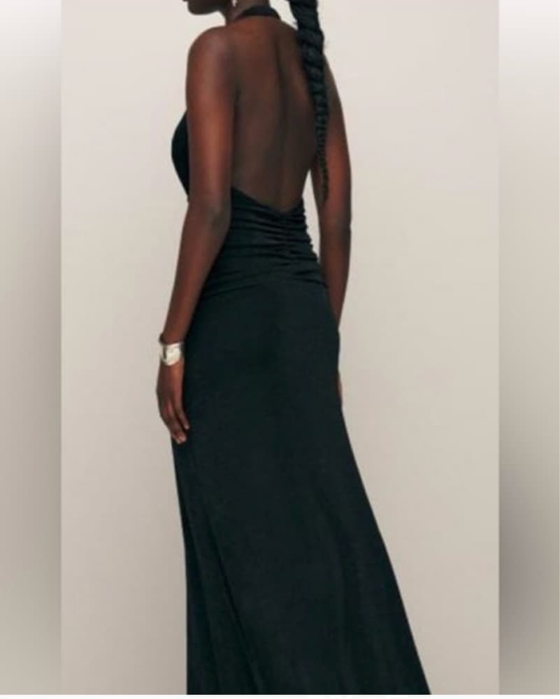 Reformation Everlynn Halter Maxi Dress - Image 2