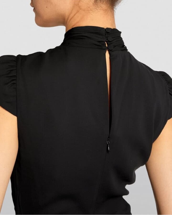 Self Portrait Bow-detail Midi Dress - Image 5