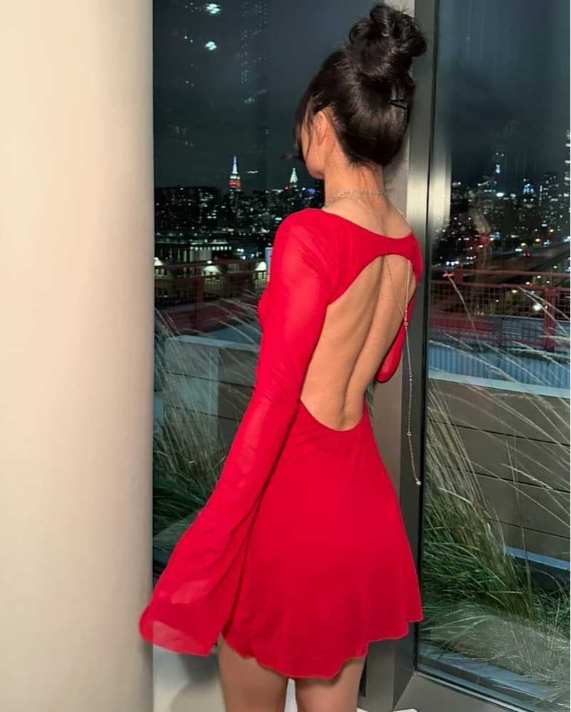 Edikted Women's Reena Backless Mini Dres - Image 2