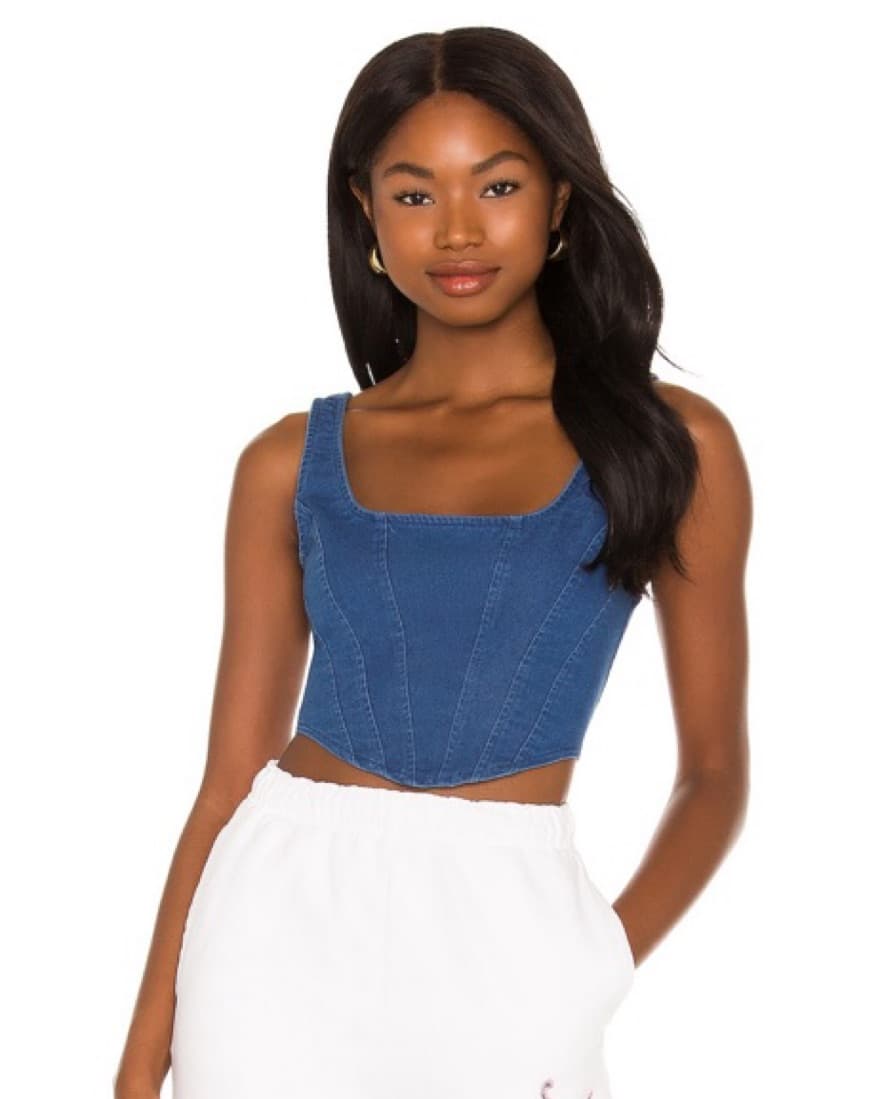 Denim Corset - Image 2