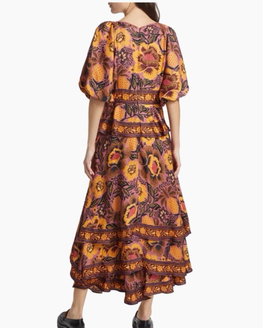 Farm Rio Ruffled Maxi Dress  - Image 4