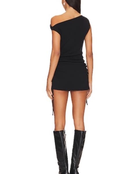 Lioness Sin Black Mini Dress - Image 3