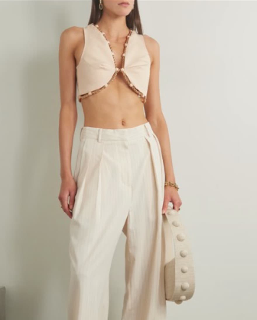 Cult Gaia Cara White Top - Image 2