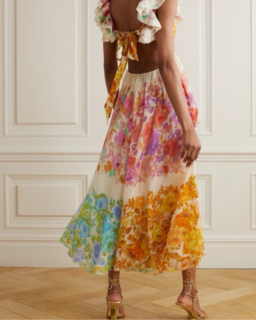 Zimmerman Raie Dress - Image 3