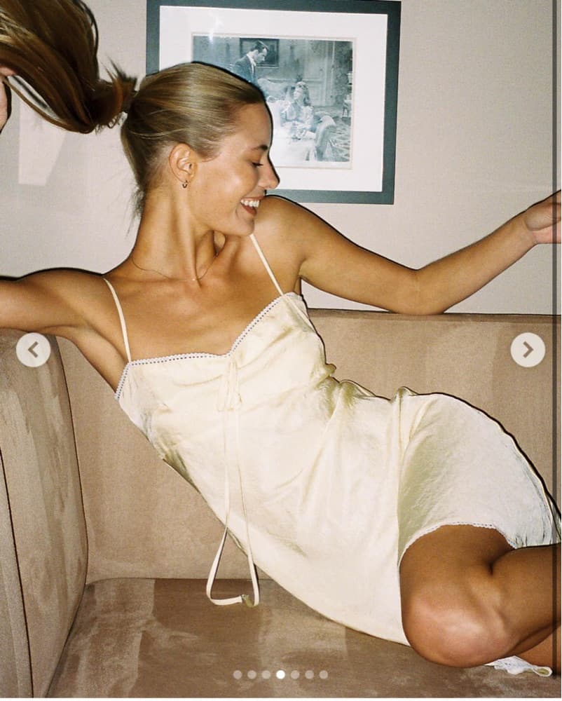 Ciao lucia Carina Satin Dress - Image 1