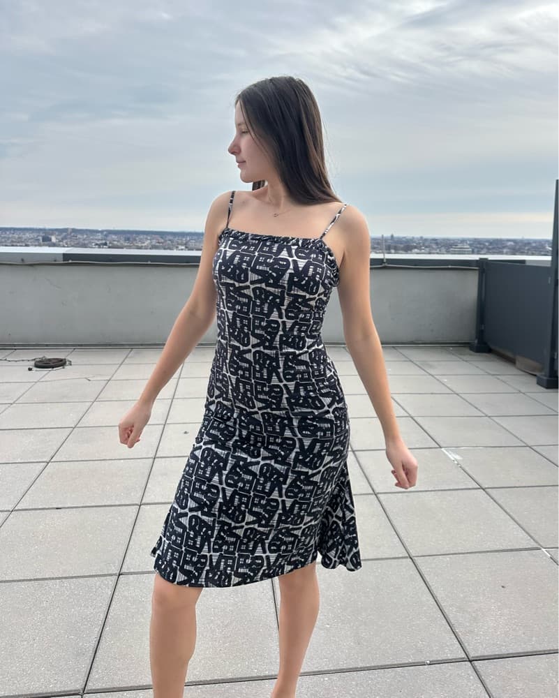 Vintage Versace Silk Dress - Image 1