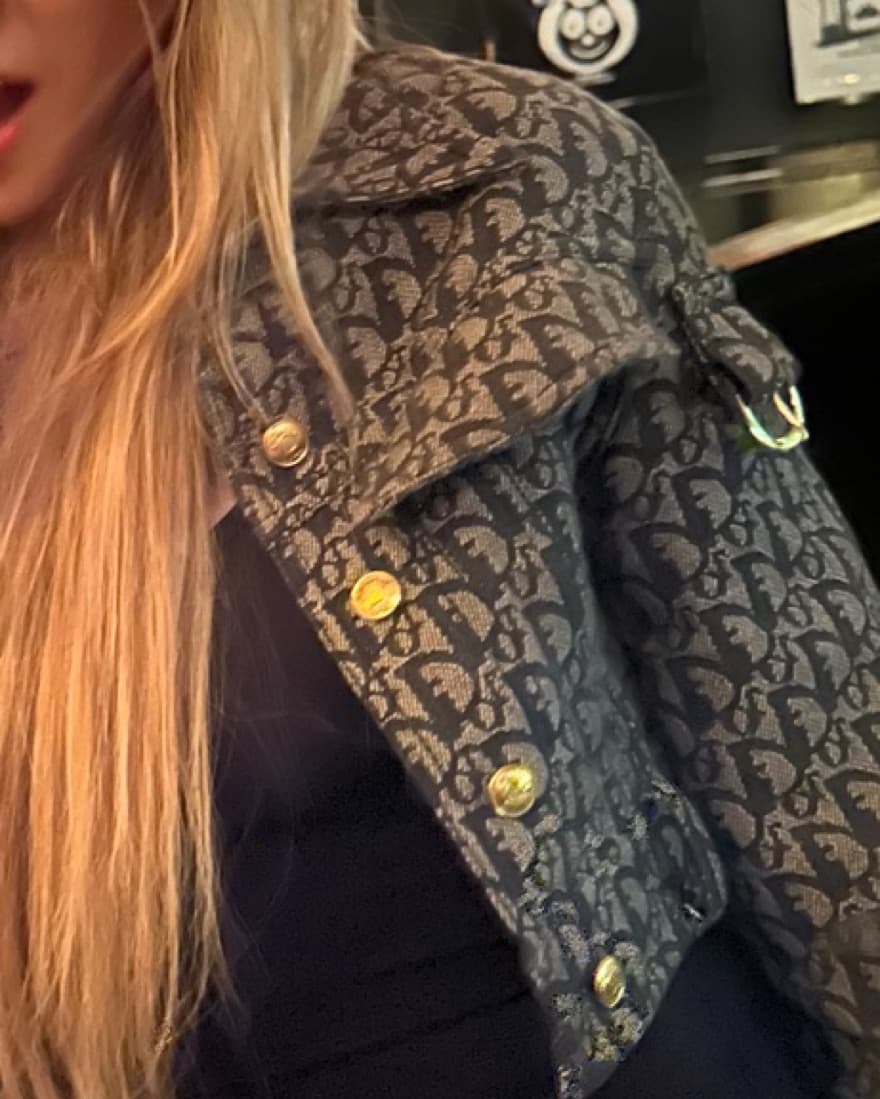 Vintage Dior Cropped Jacket  - Image 3