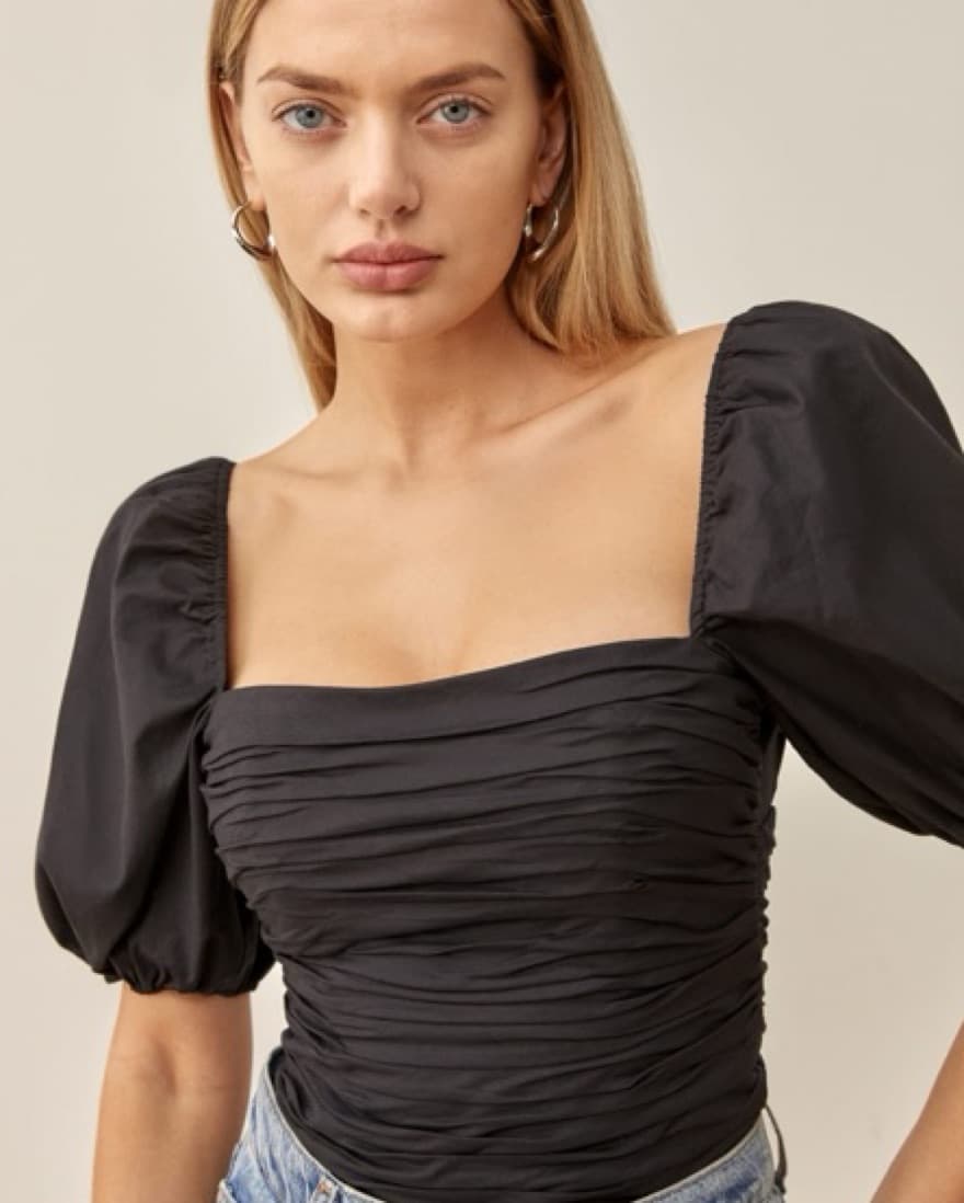 Reformation Square Neck Top - Image 4