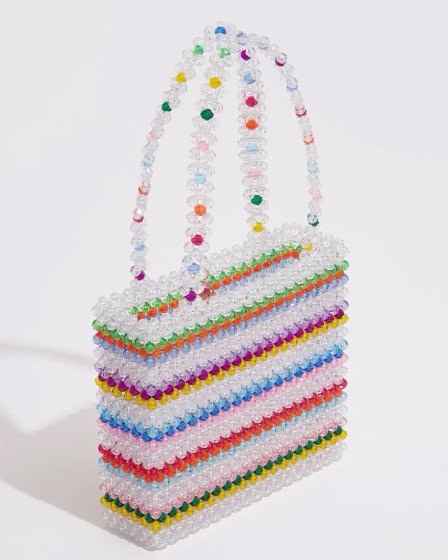 Susan Alexandra Merry Beaded Bag - Image 1