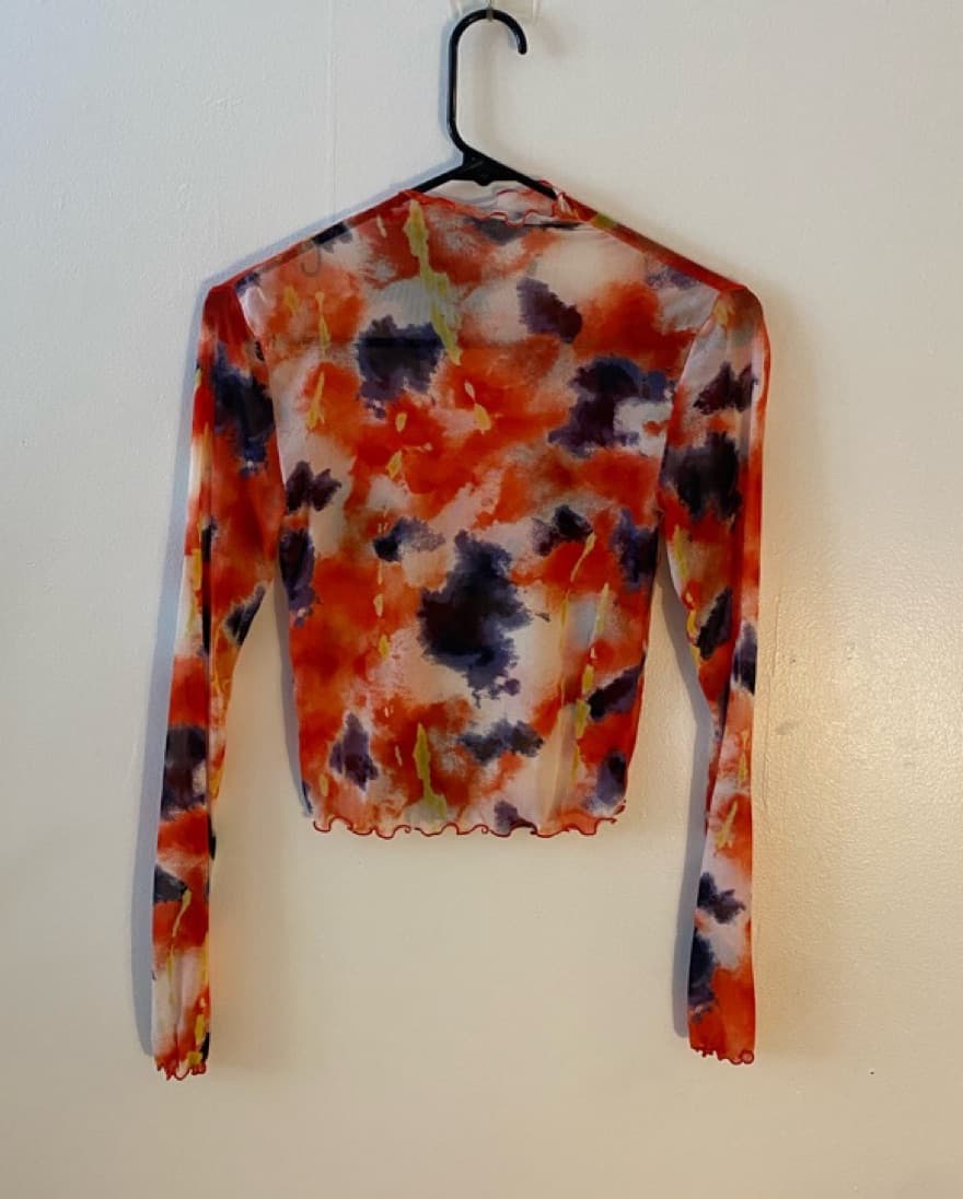Mesh Multicolored Long Sleeve - Image 1