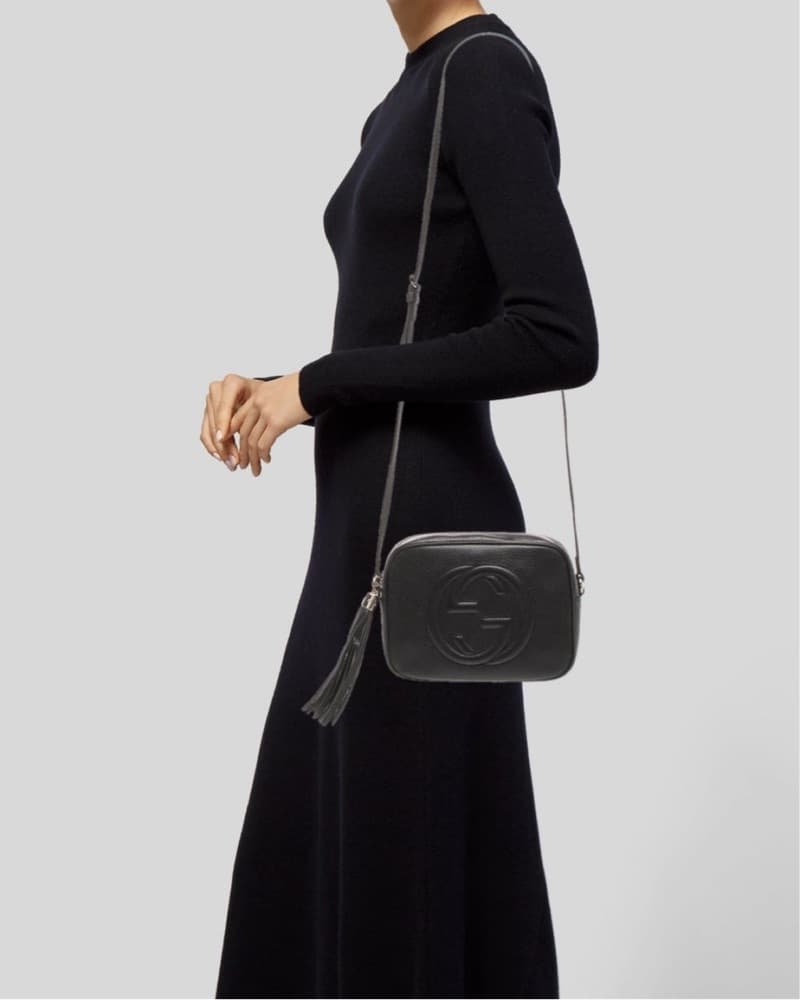 Gucci Black Disco Bag - Image 2
