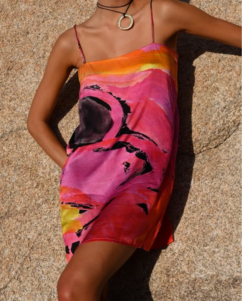 Yllw MERI MINI SHIFT DRESS — TOGO - Image 1