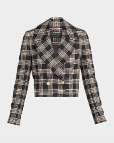 alice + olivia plaid skirt set - Image 4