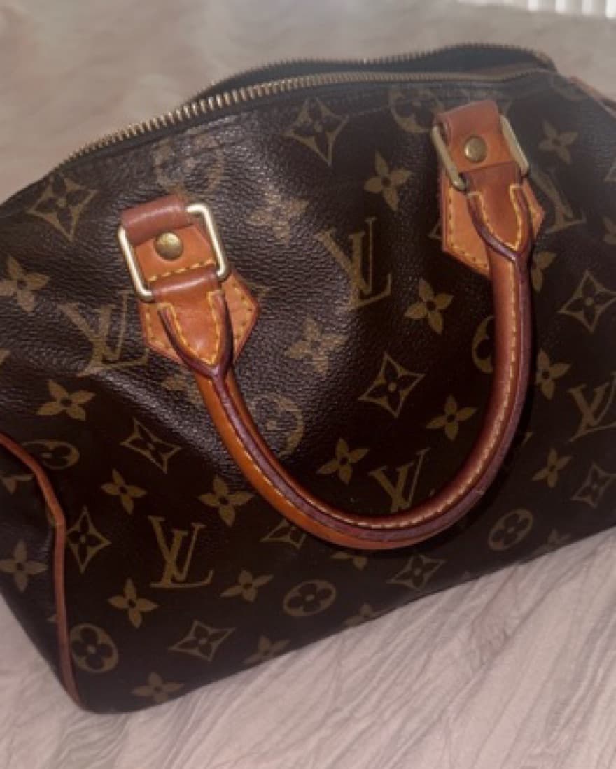 Speedy 25 Louis Vuitton Bag 12x8 - Image 2