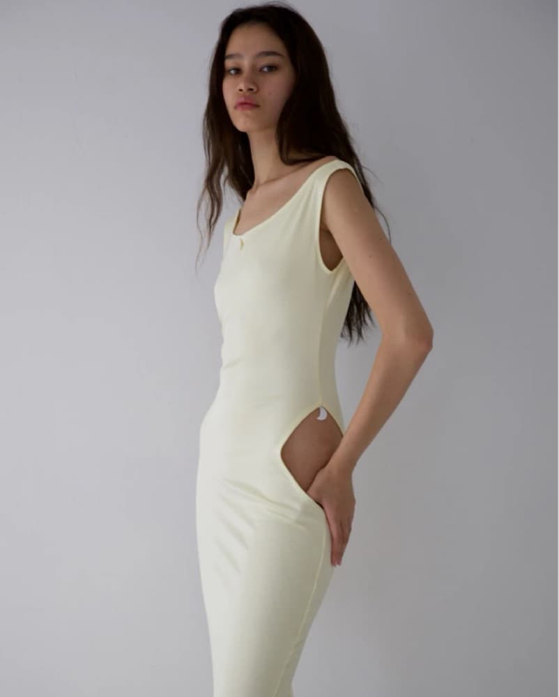 Butter Yellow BUCI Heron Dress - Image 3