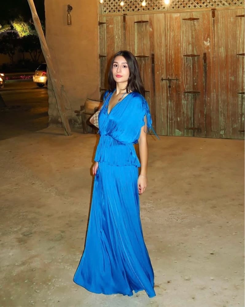 Satin Blouse & Skirt Set - Image 1