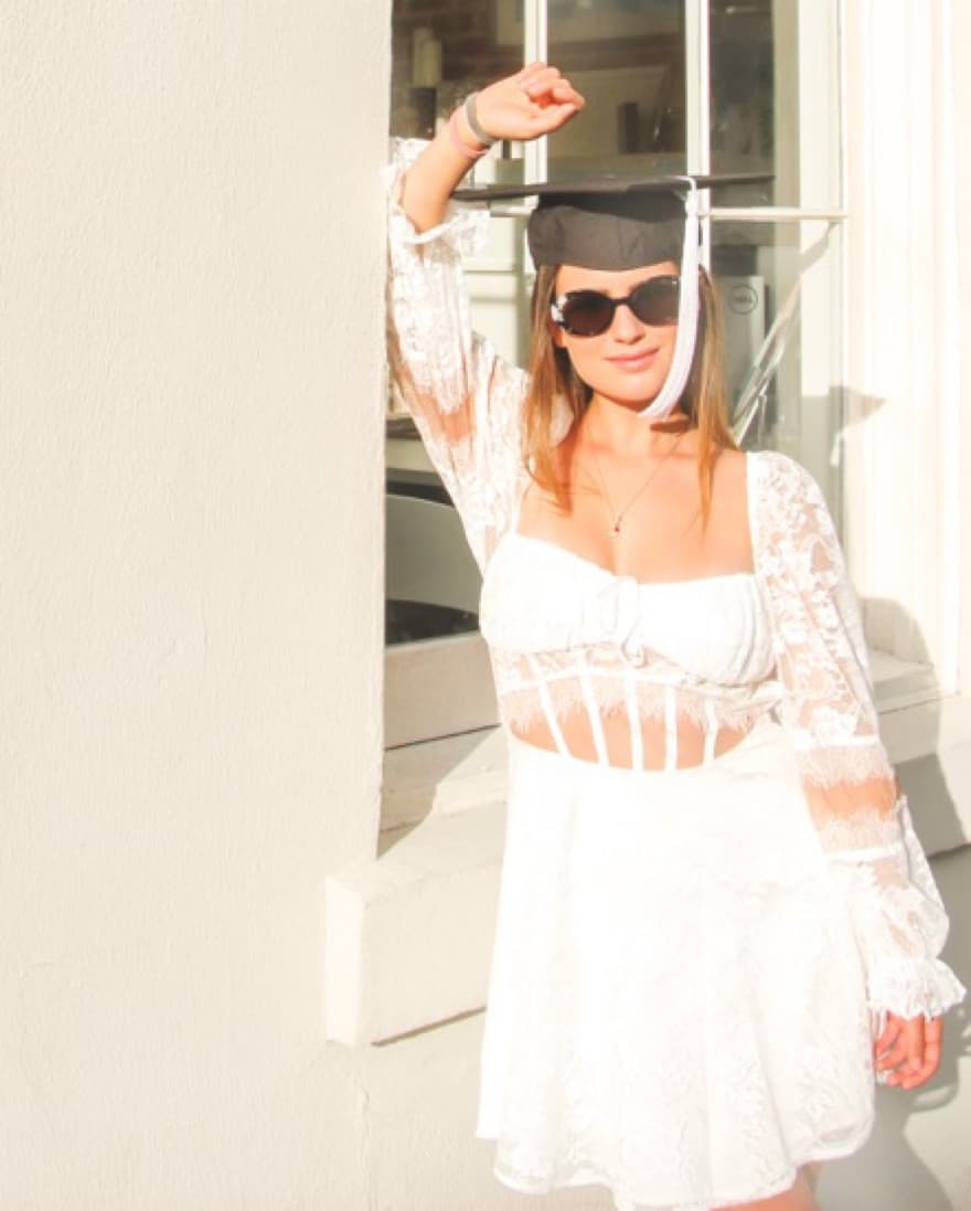 For Love And Lemons White Dress - Image 1