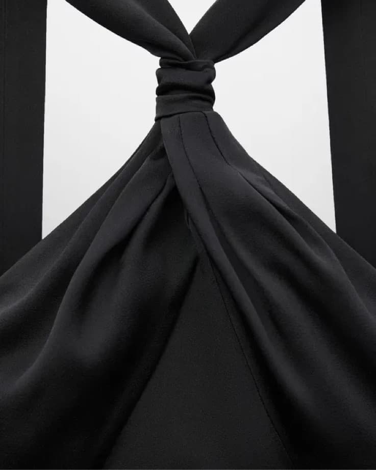 Jen ceballos x Mango - Black Tie Knot  - Image 5