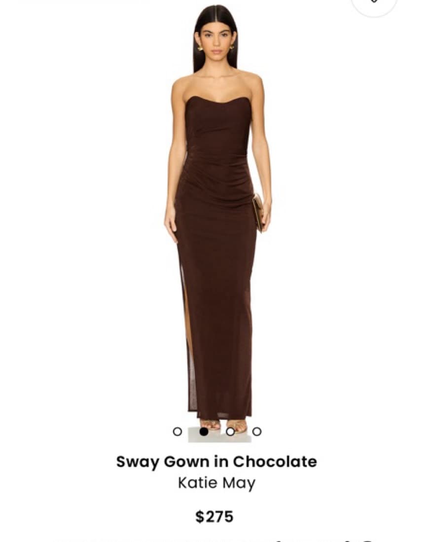 Brown Revolve Formal Dress - Image 4