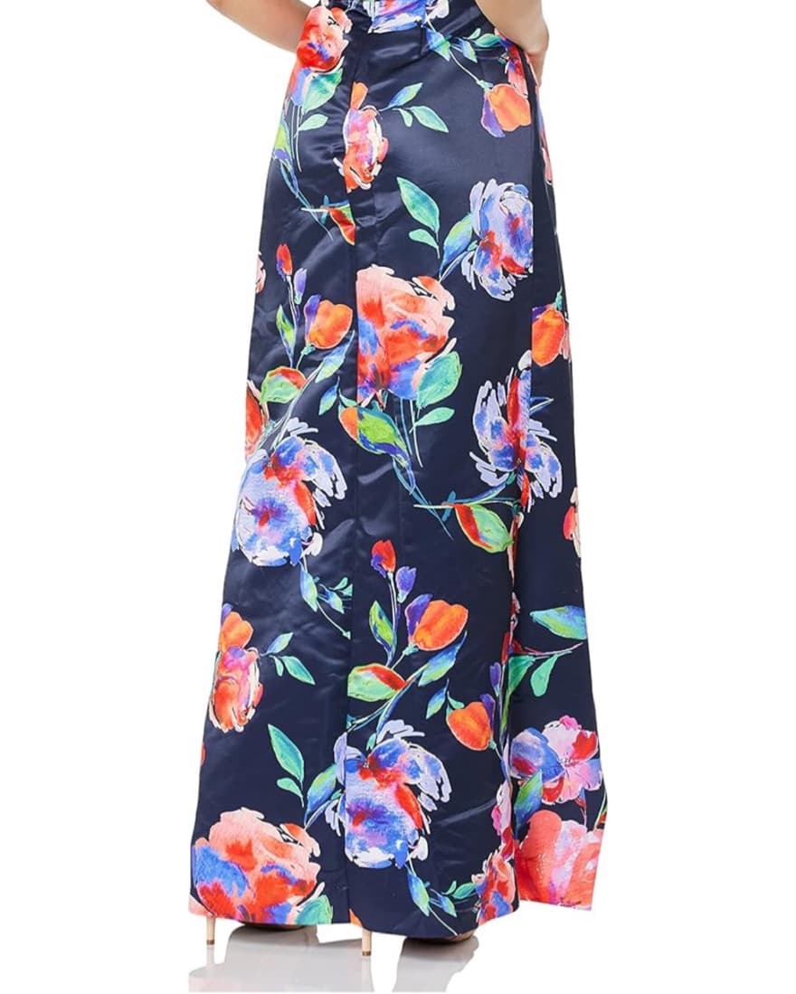 Formal Floral Parker Whitney Hi-Low Gown - Image 4