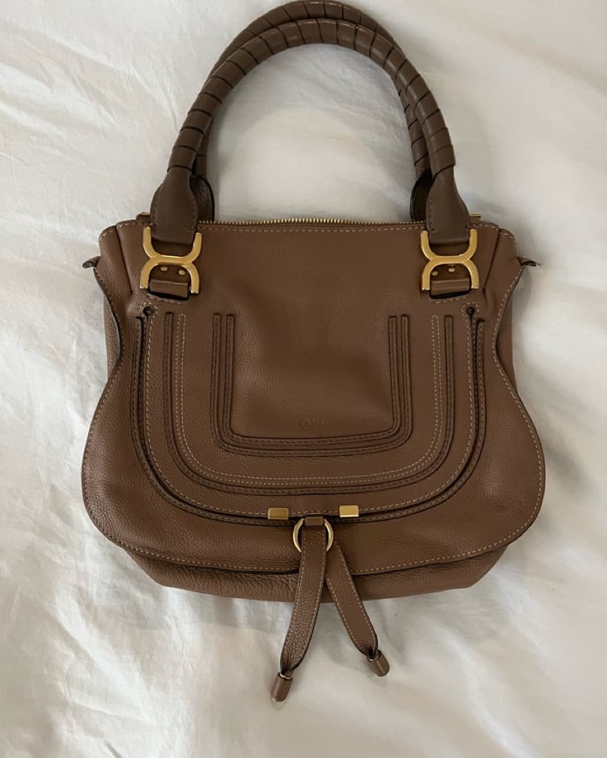 Chloe Marcie Double Carry Bag - Image 1
