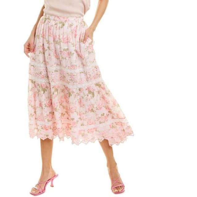 Loveshackfancy Zinnia Midi Skirt - Image 2
