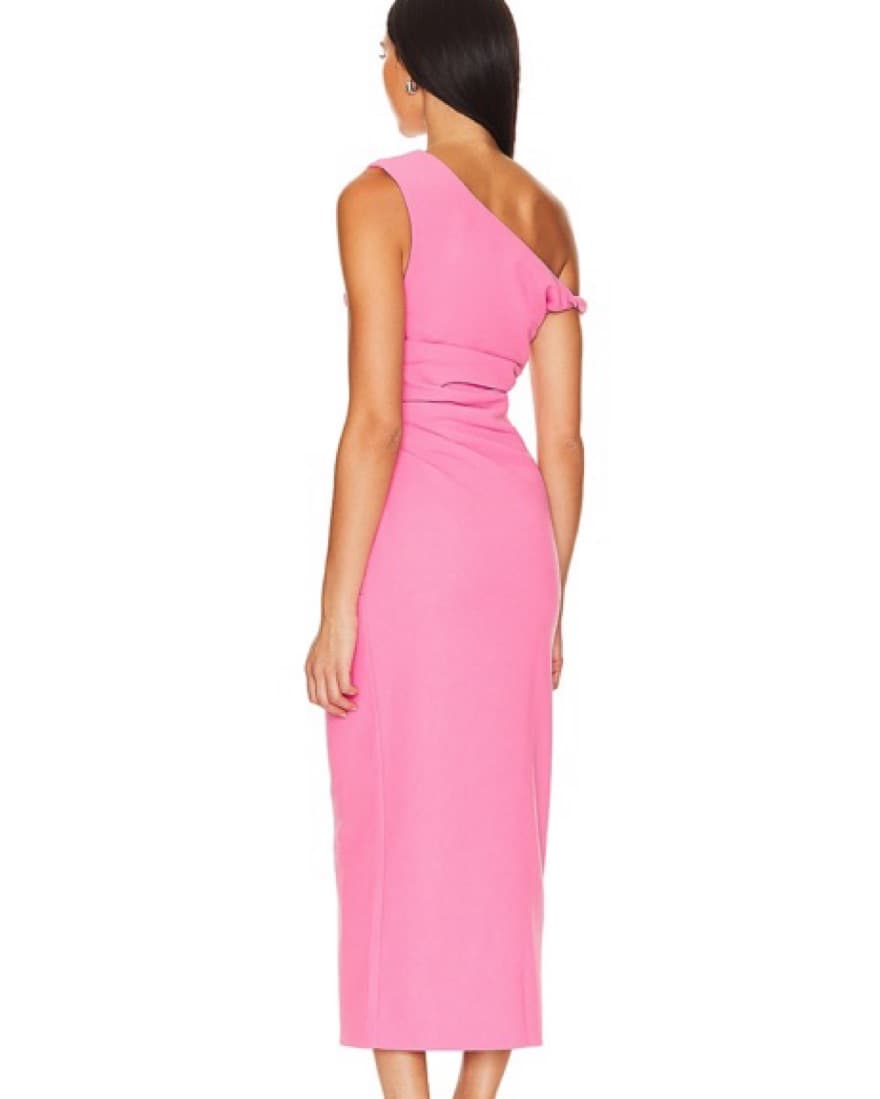 MISHA Pink Midi Dress - Image 3