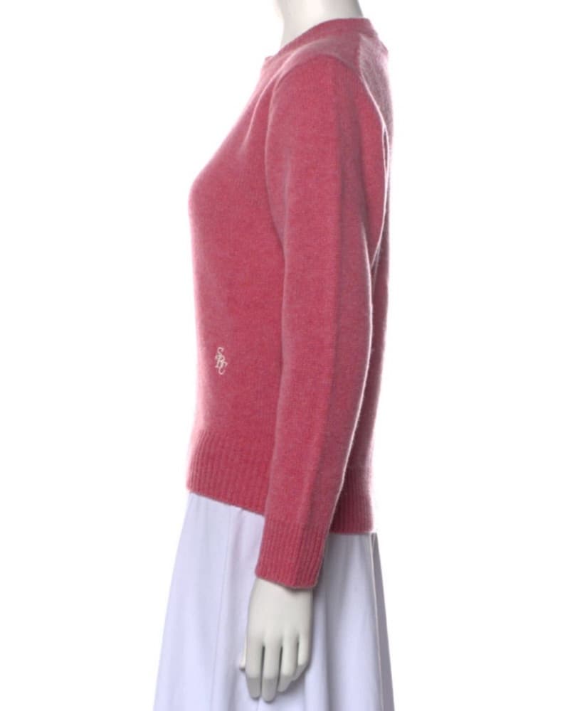 Sporty and Rich Pink Sweater - Image 3