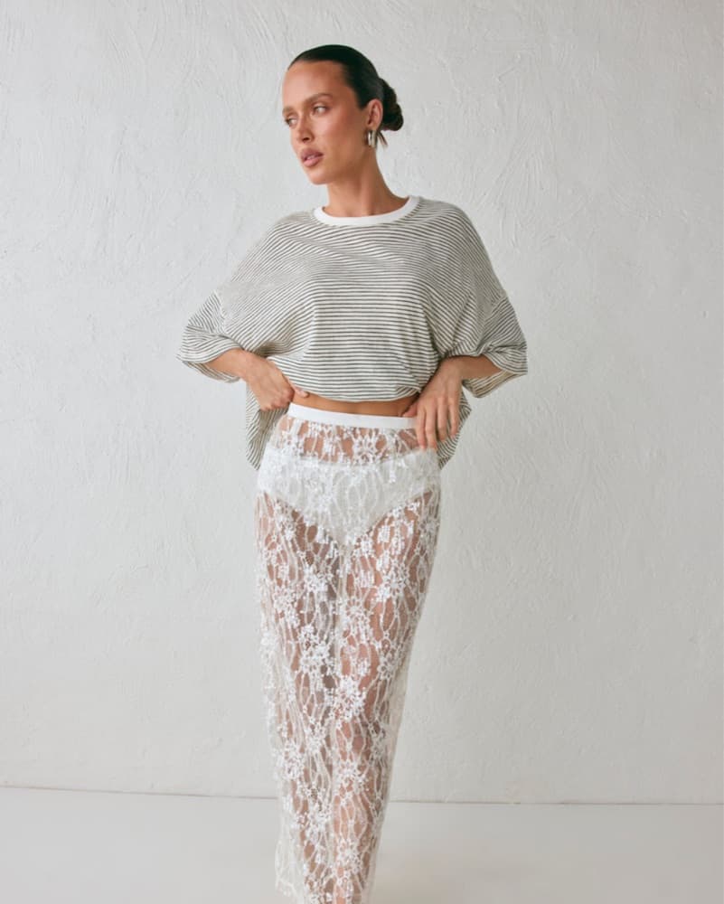 VRG GRL Devyn Sequin Skirt  - Image 2