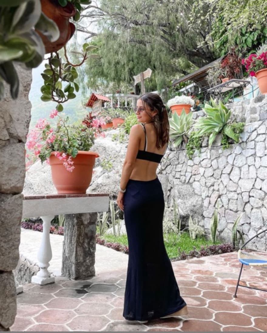 Knitted Maxi Dress  - Image 1