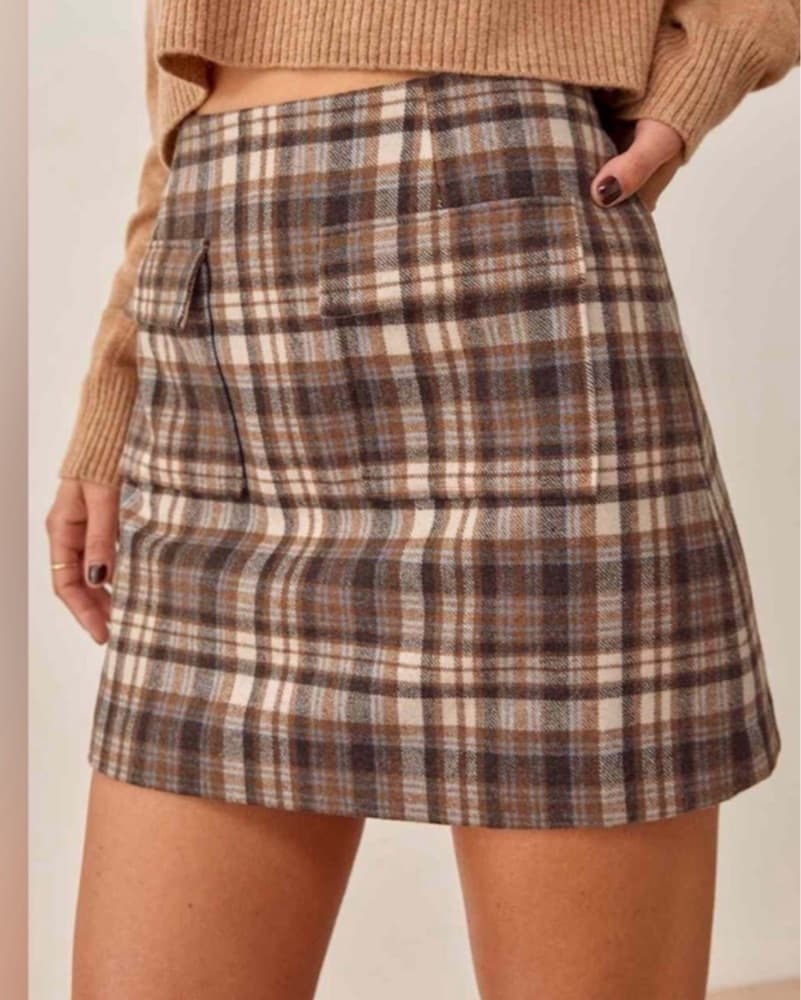 Reformation Janis Mini Skirt - Image 4