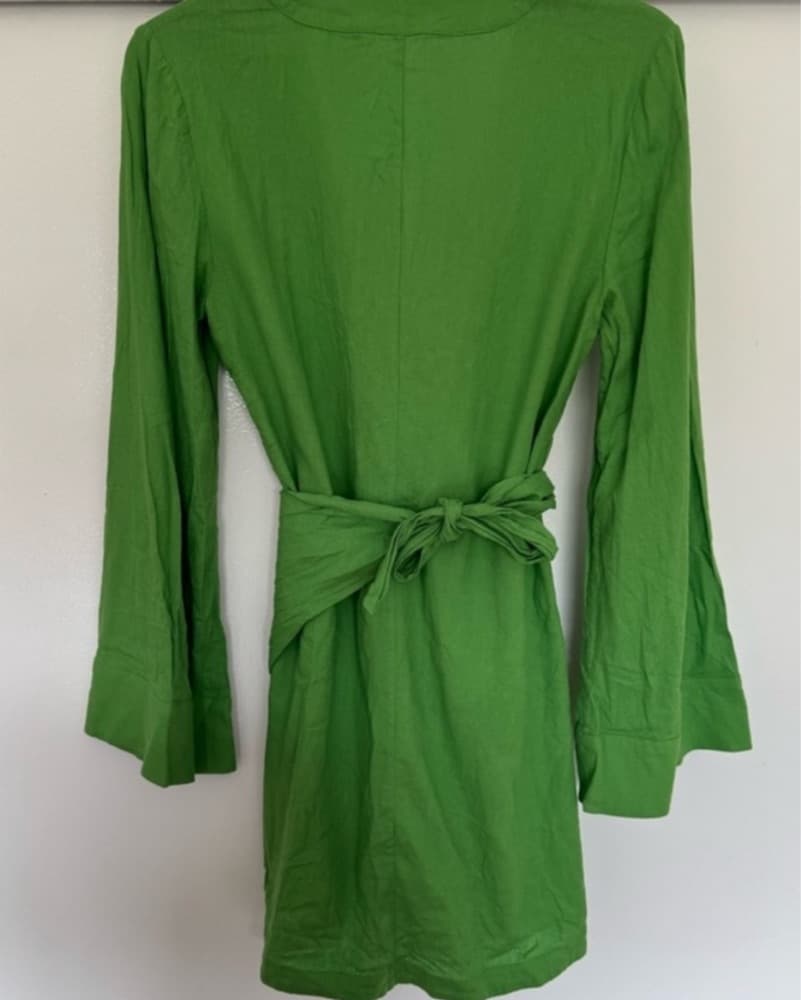 L’Academie Green Mini Dress - Image 3