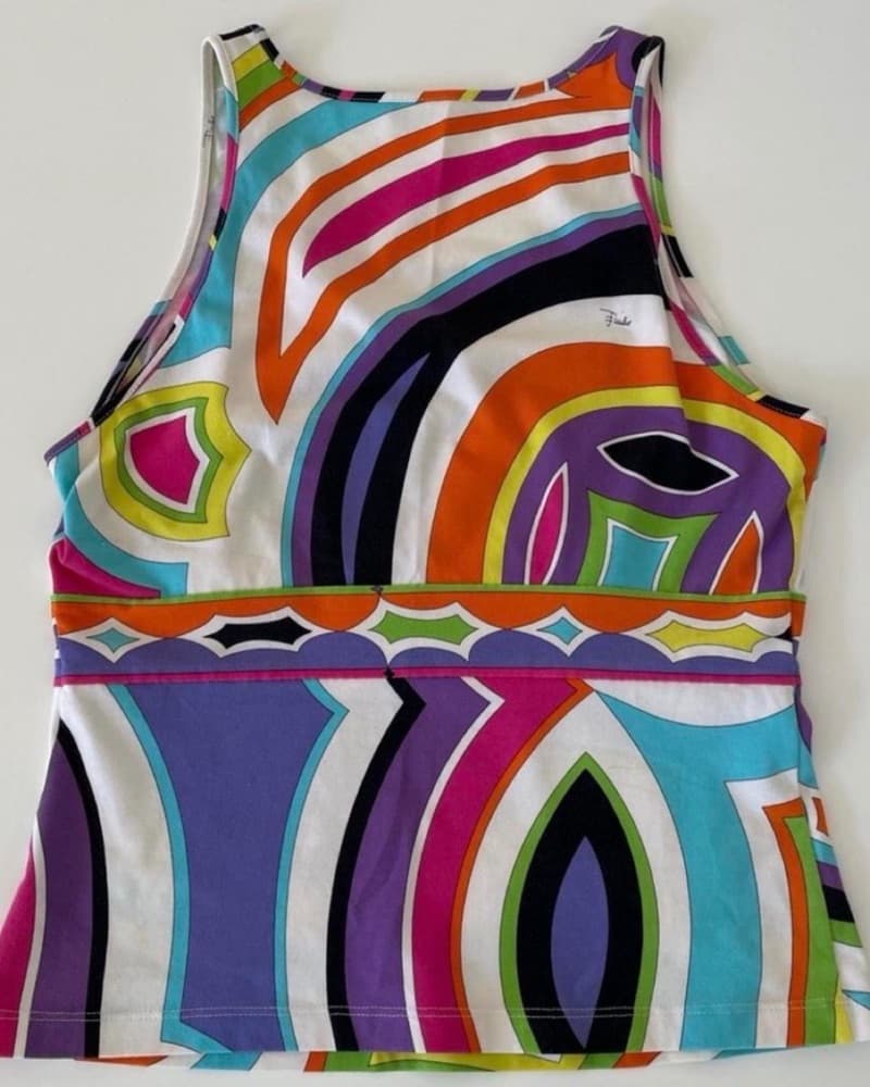 Vintage Emilo Pucci Tank - Image 4