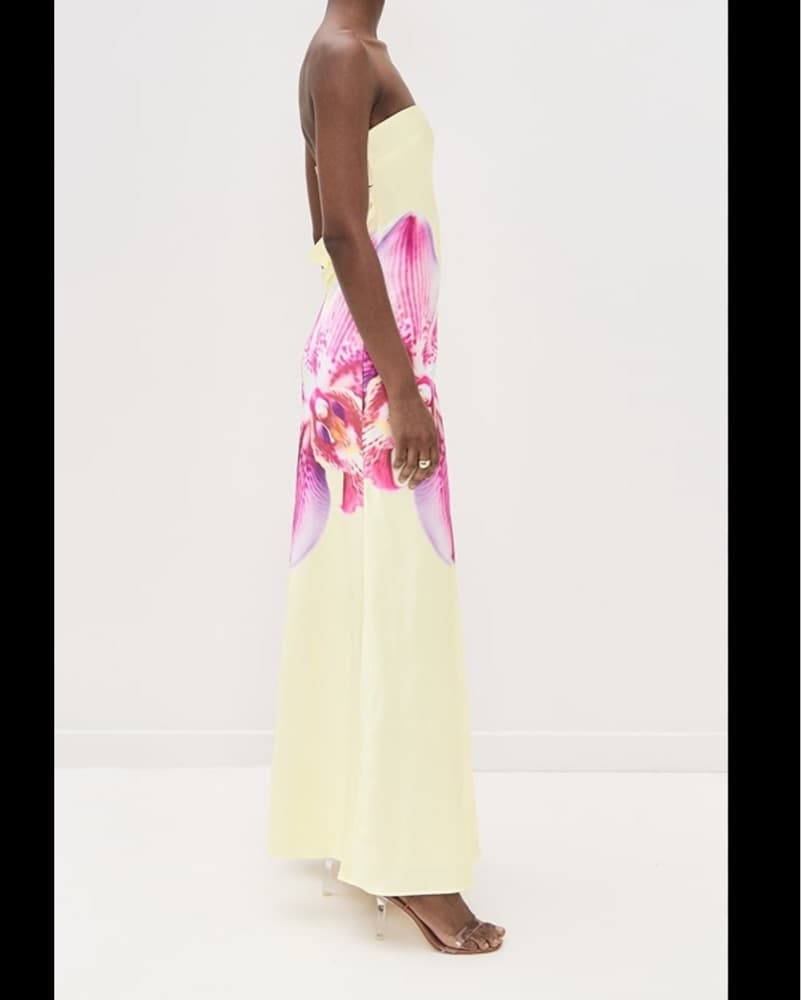 Runway The Label Yellow Maxi Dress - Image 2