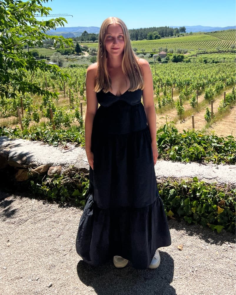 Black Long Summer Dress - Image 3