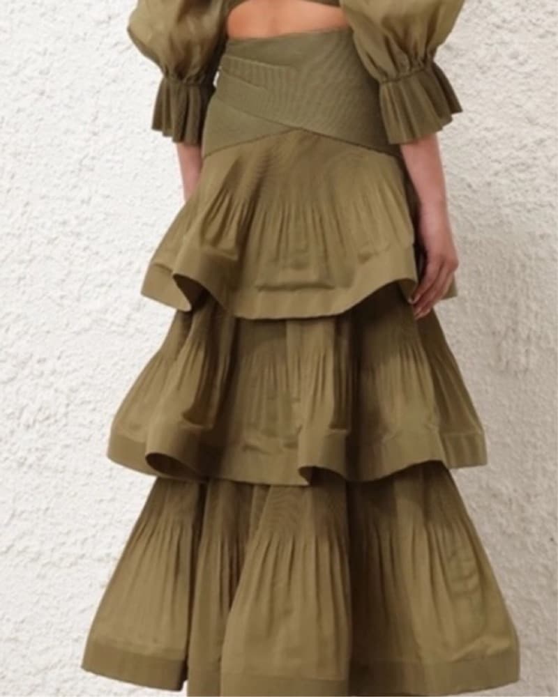 Zimmermann Tiered Skirt - Image 3
