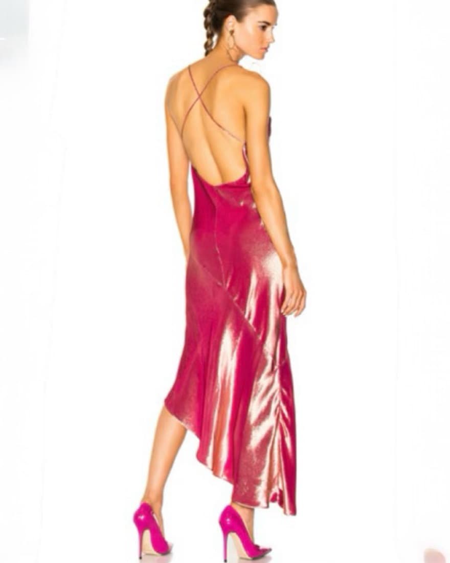 HANEY Goldie Dress In Orange - Image 2