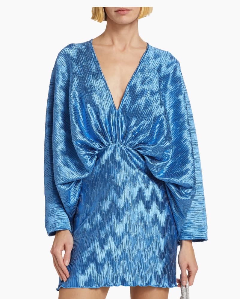 Mini Dress in Mediterranean Blue - Image 2