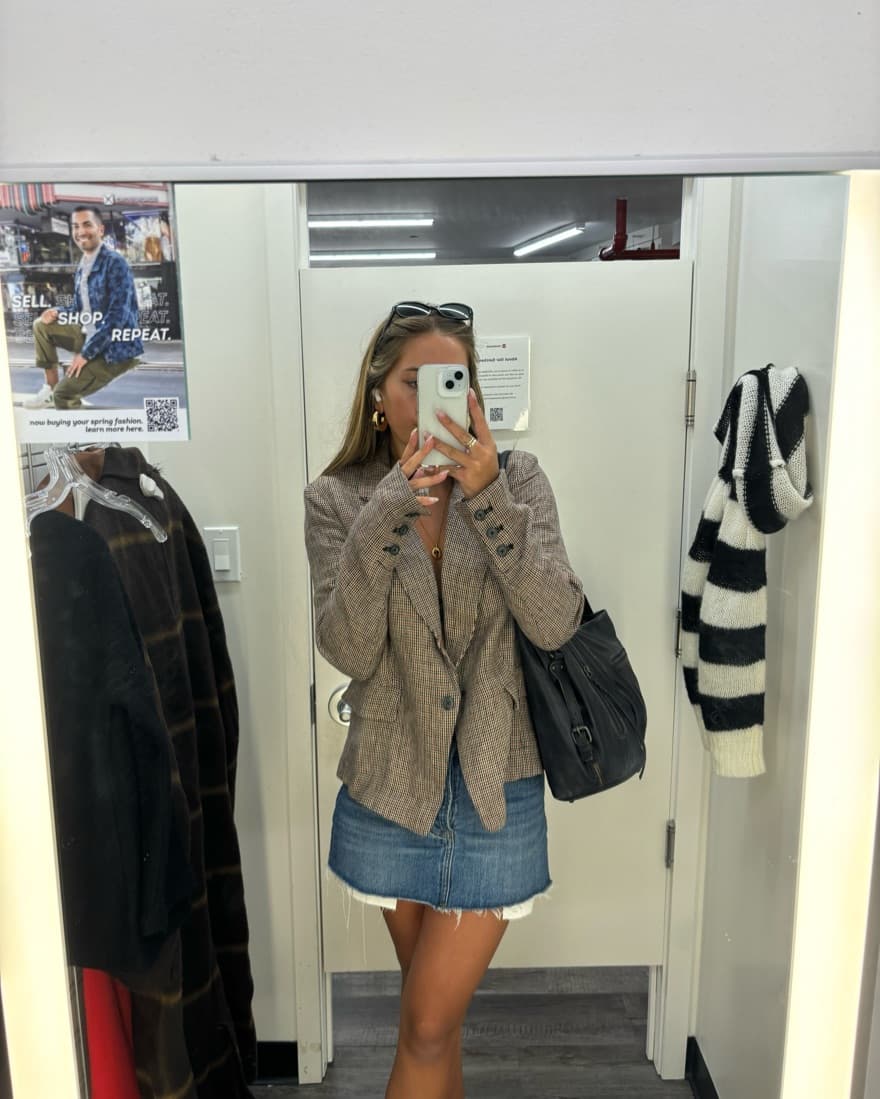 Parke Mini Skirt - Image 1