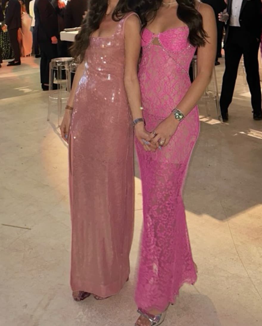 Self-Portrait Embellished Lace Maxi Dres - Image 3